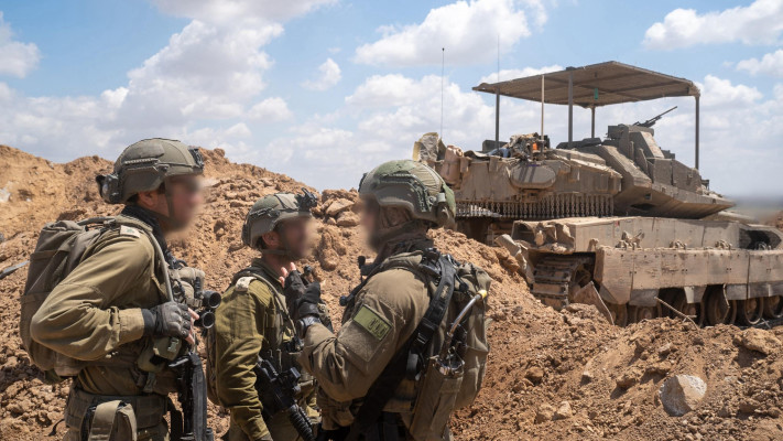 פעילות חטיבת ירושלים באזור שג'עאיה (צילום: דובר צהל)