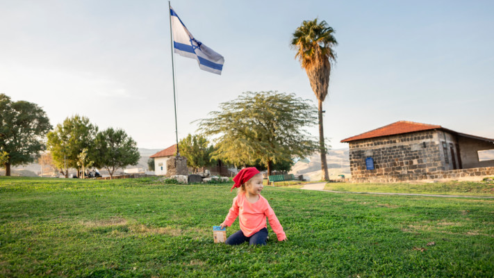 יום העצמאות נהרים בגשר  (צילום: עלית הננסון)