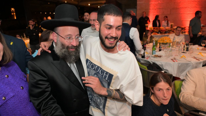 אלי-ה כהן ושמואל רבינוביץ (צילום: שלומי אמסלם)