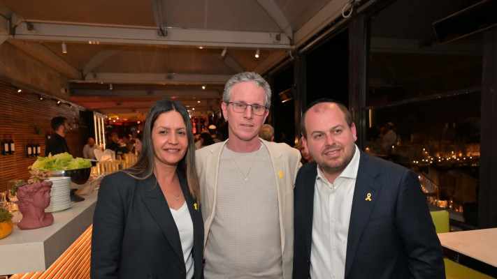 שי גראוכר , אוהד בן עמי ואורלי כהן (צילום: שלומי אמסלם)