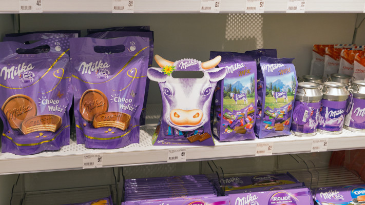 מילקה. זול יותר משוקולד פרה