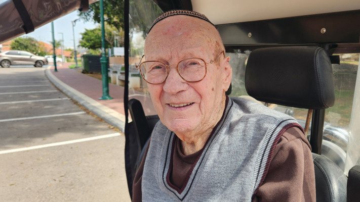 שורד השואה אליעזר שמעוני (צילום: פרטי)