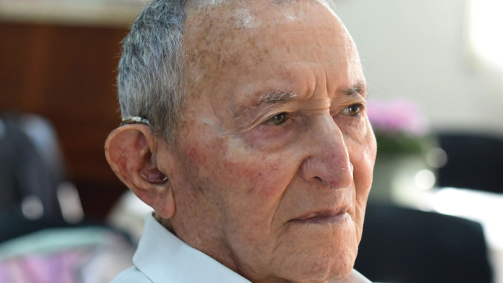 שורד השואה אריה פינסקר (צילום: פרטי)