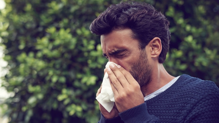 אף סתום ודומע. סימן קלאסי לאלרגיה עונתית