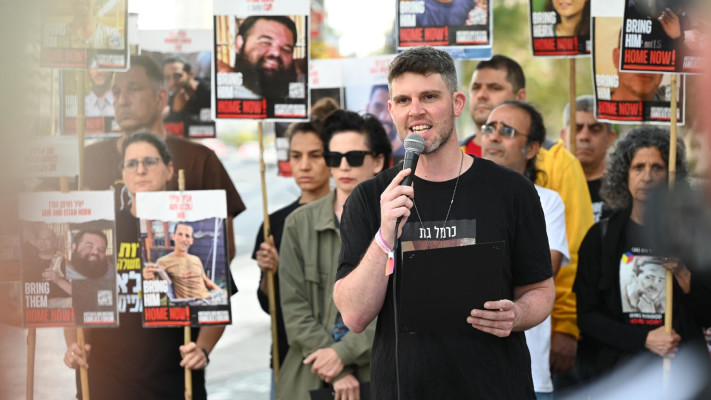 גיל דיקמן בשער בגין. 26.4.25