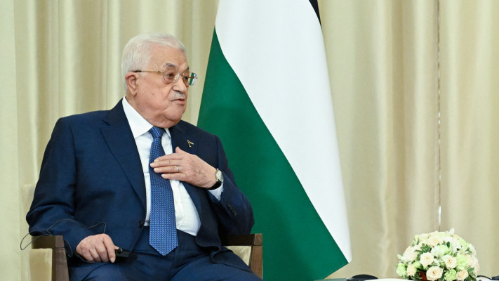 אבו מאזן (צילום: Sputnik/Alexey Maishev/Pool via REUTERS )