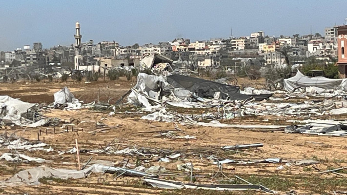 רצועת עזה אחרי החזרה ללחימה (צילום: אבי אשכנזי)