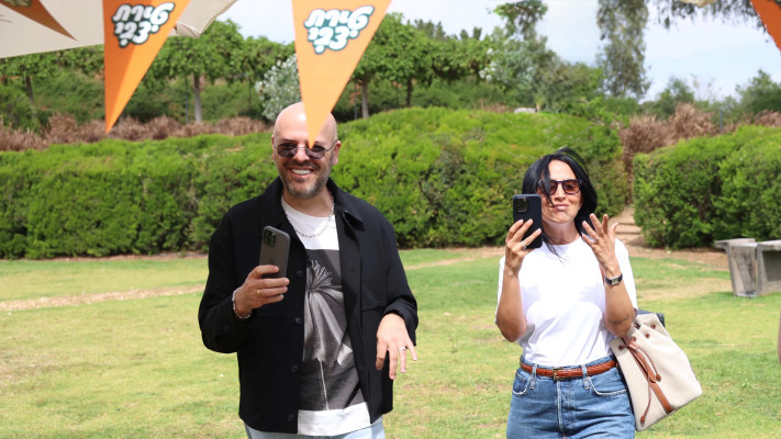 בר כהן ורון יוחננוב (צילום: אור גפן)