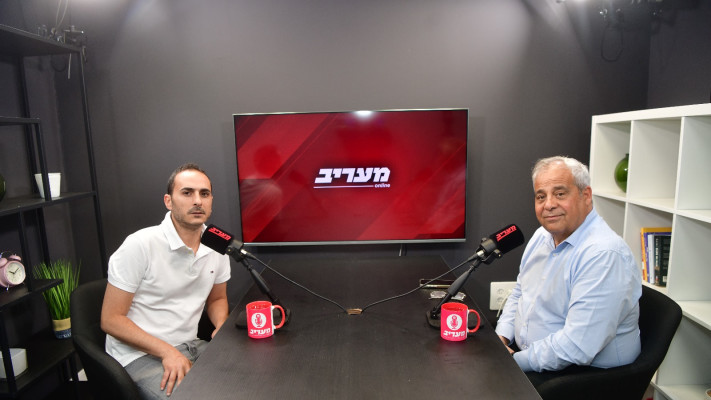 בני ביטון, אביחי קרבצ'יק (צילום: אבשלום ששוני)