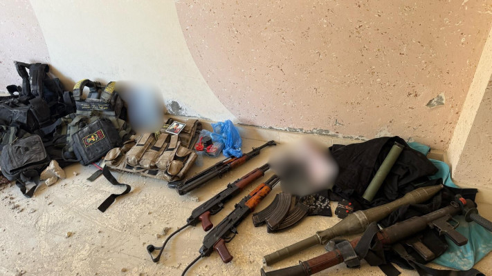 אמל''ח שאותר ברצועת עזה