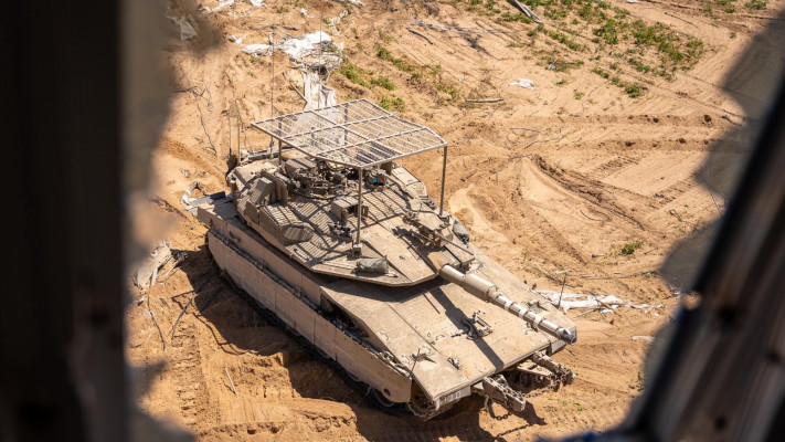 פעילות צק''ח 188 רצועת עזה  (צילום: דובר צהל)