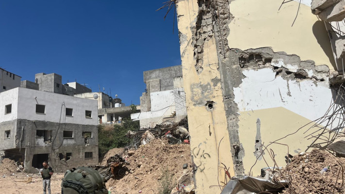 מחנה הפליטים ג'נין (צילום: אבי אשכנזי)