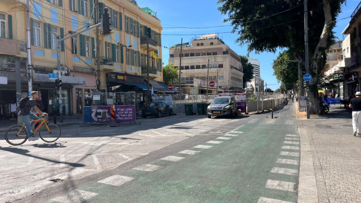 רחוב אלנבי תל אביב (צילום: מאיה כהן)