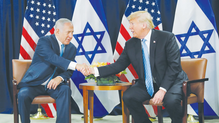 בנימין נתניהו ודונלד טראמפ (צילום: רויטרס)