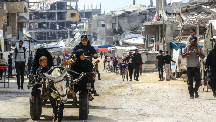 חאן יונס (צילום: עבד רחים חטיב פלאש 90 )