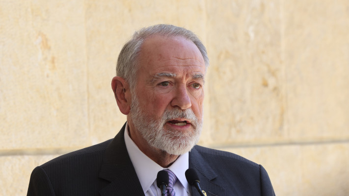 שגריר ארה''ב בישראל מייק האקבי (צילום: אבשלום ששוני)