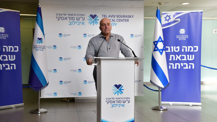 פרופ' גיל פייר, משנה רפואי למנכ''ל איכילוב (צילום: אבשלום ששוני)