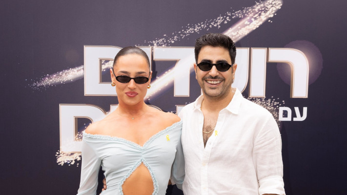 אמיר שורוש, סנה סוקול, ''רוקדים עם כוכבים'' (צילום: נדב צור)