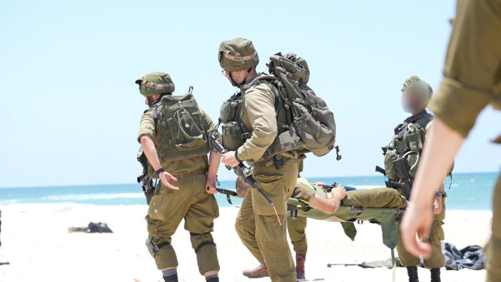 חיל הרפואה (צילום: דובר צה''ל)
