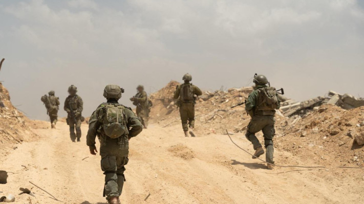 כוחות צה''ל ברצועת עזה (צילום: דובר צה''ל)