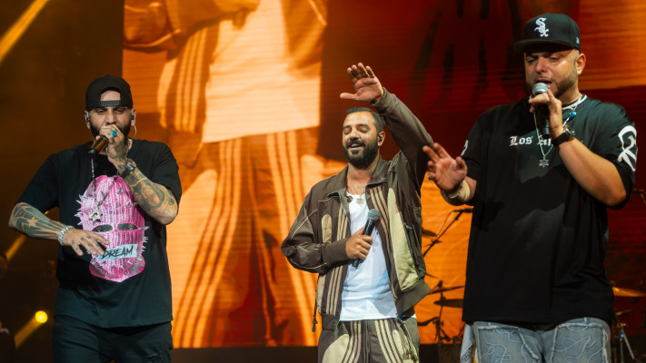 סאבלימינל והצל ואיתי לוי (צילום: אלברט למיאב)