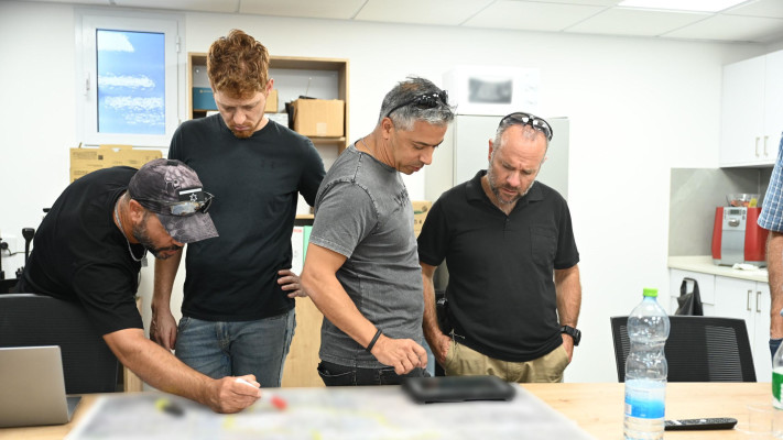 פעילות משרד הביטחון לשיקום עוטף עזה (צילום: אגף דוברות וקשרי ציבור במשרד הביטחון)