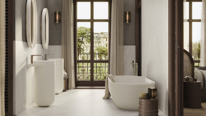 חיפוי, ריצוף וכלים סניטריים של PORCELANOSA (צילום: יח''צ)