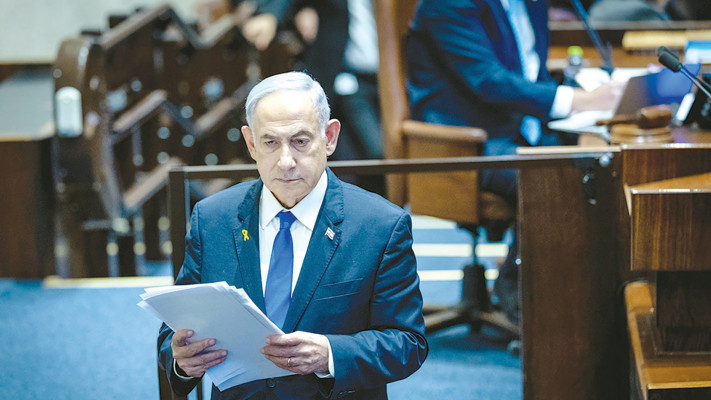 בנימין נתניהו (צילום: יונתן זינדל, פלאש 90)