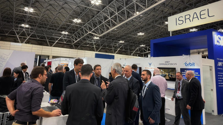הביתנים הישראליים בתערוכת &lsquo;DSEI יפן 2025&rsquo;