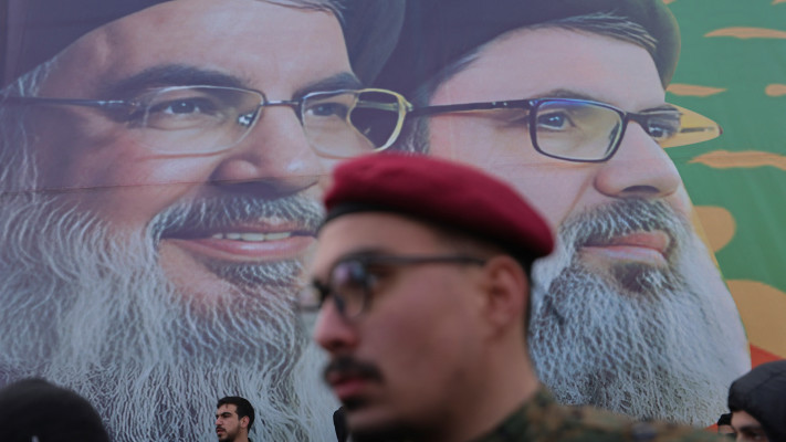 פעילי חיזבאללה (צילום:  REUTERS/Mohamed Abd El Ghany)