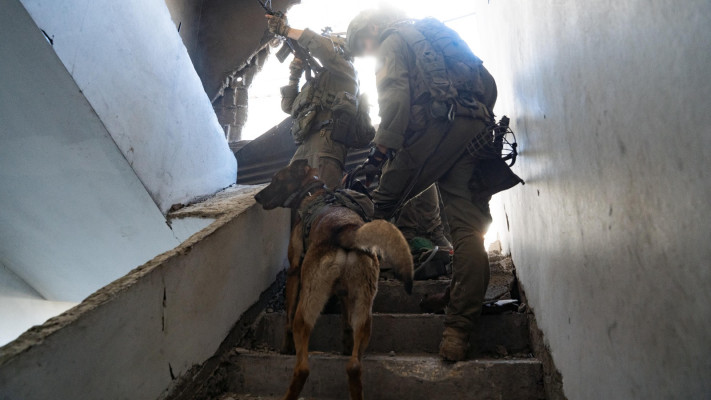 לוחמי צה''ל פועלים ברצועה