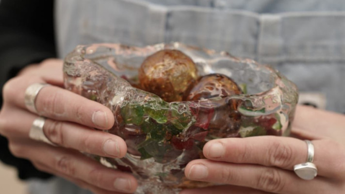 לורה דמתי זכוכית חמה פלאפל