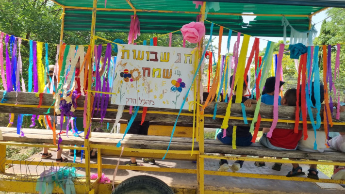 חג שבועות בקיבוץ דפנה (צילום: צילום פרטי)