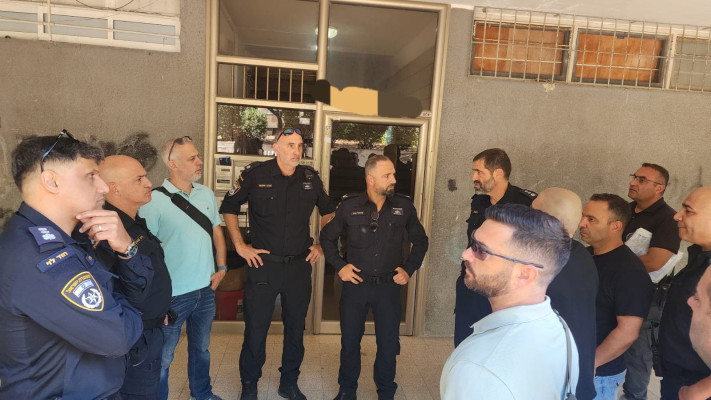 חשד לרצח בבת ים (צילום: דוברות המשטרה)