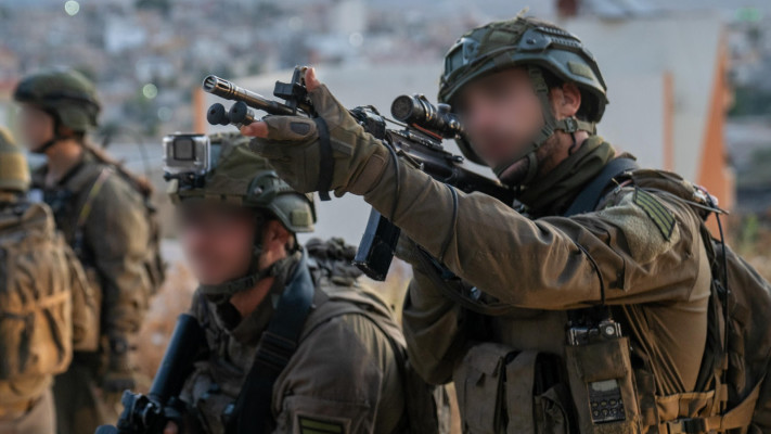 פעילות כוחות צה''ל בטמון שבחטיבת מנשה (צילום: דובר צה''ל)