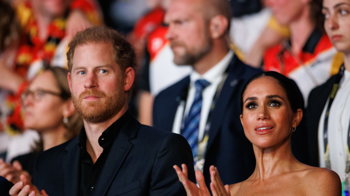 הנסיך הארי ומייגן מרקל (צילום: gettyimages)