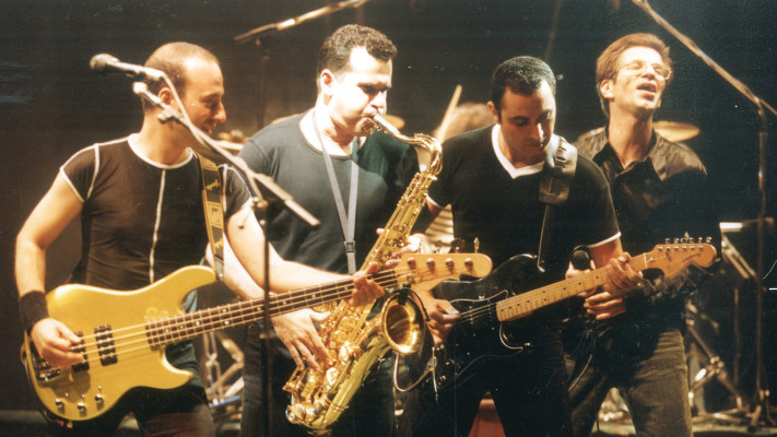 הופעת הפרידה של משינה, 1995 (צילום: קוקו)
