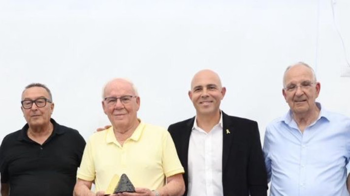 שמשון הראל, אלון חן יוסי דהן ויחיאל זוהר (צילום: גלעד ארצי)