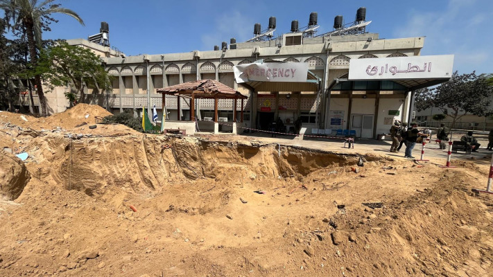 בית החולים האירופאי בחאן יונס (צילום: אבי אשכנזי)