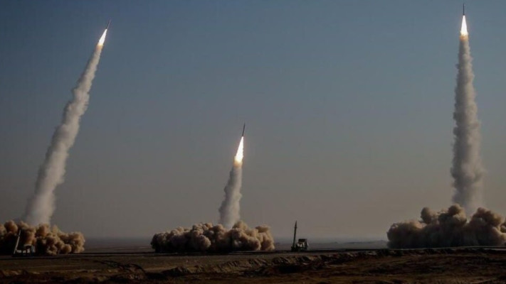 טילים איראנים (צילום: רשתות ערביות)