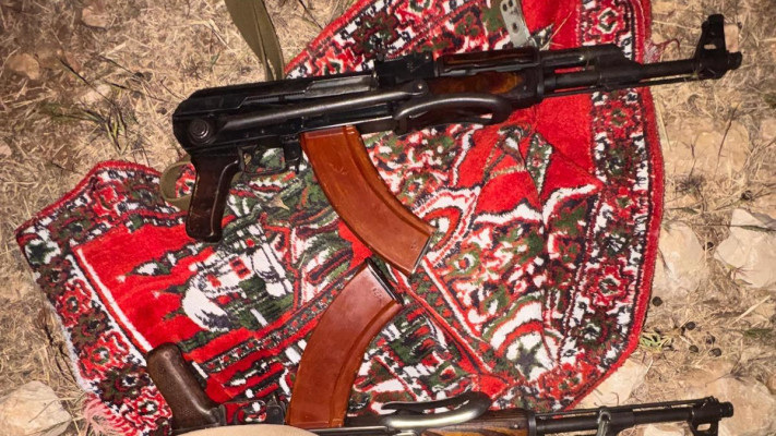 נשקים שאותרו בסוריה