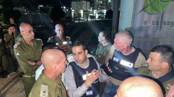 נפילת הטיל בגדרה בשנה שעברה