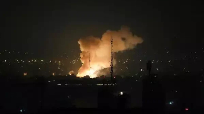 תקיפה באיראן (צילום: רשתות ערביות)