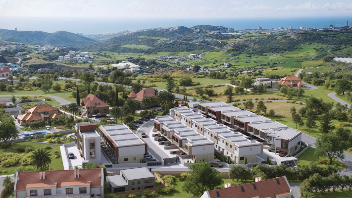 מבט על פרויקט Blue Coral Homes, הדמייה מטעם קבוצת A.M.Y Properties