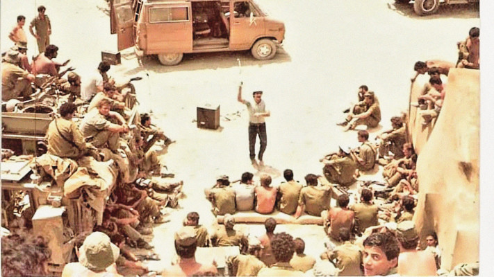 אבי טולדנו בצידון (צילום: אבי טולדנו)