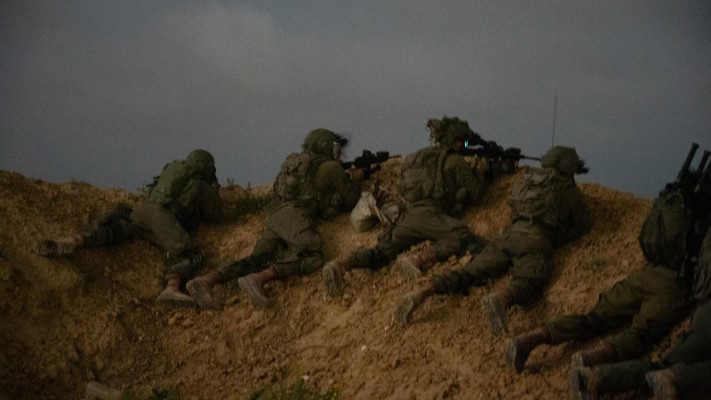 כוחות צה''ל ברצועת עזה (צילום: דובר צה''ל)