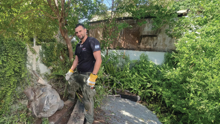 חבלן המשטרה יוני גורבן (צילום: דוברות משטרת ישראל)