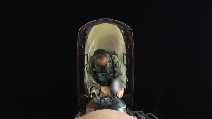 חיל האוויר במהלך מבצע ''עם כלביא'', לפני התקיפות באיראן