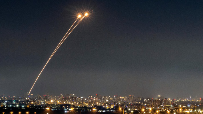 יירוטים במרכז הארץ ב-19 ביוני 2025 (צילום: יוסי אלוני פלאש 90)