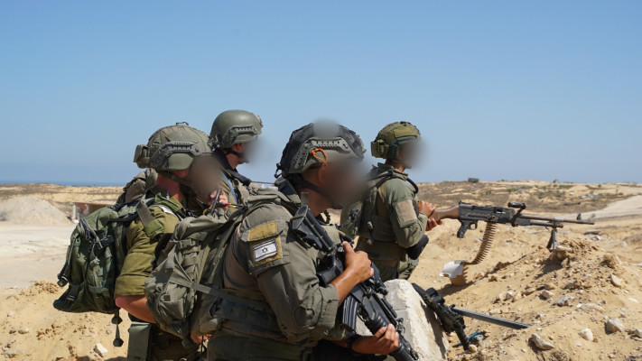 פעילות צה''ל בעזה (צילום: דובר צה''ל)